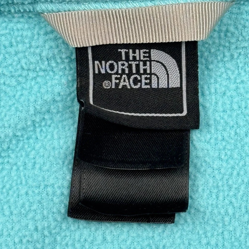 The North Face Jacket Girls Large 14-16 Blue Fleece Full-Zip‎ Outdoors Mock Neck